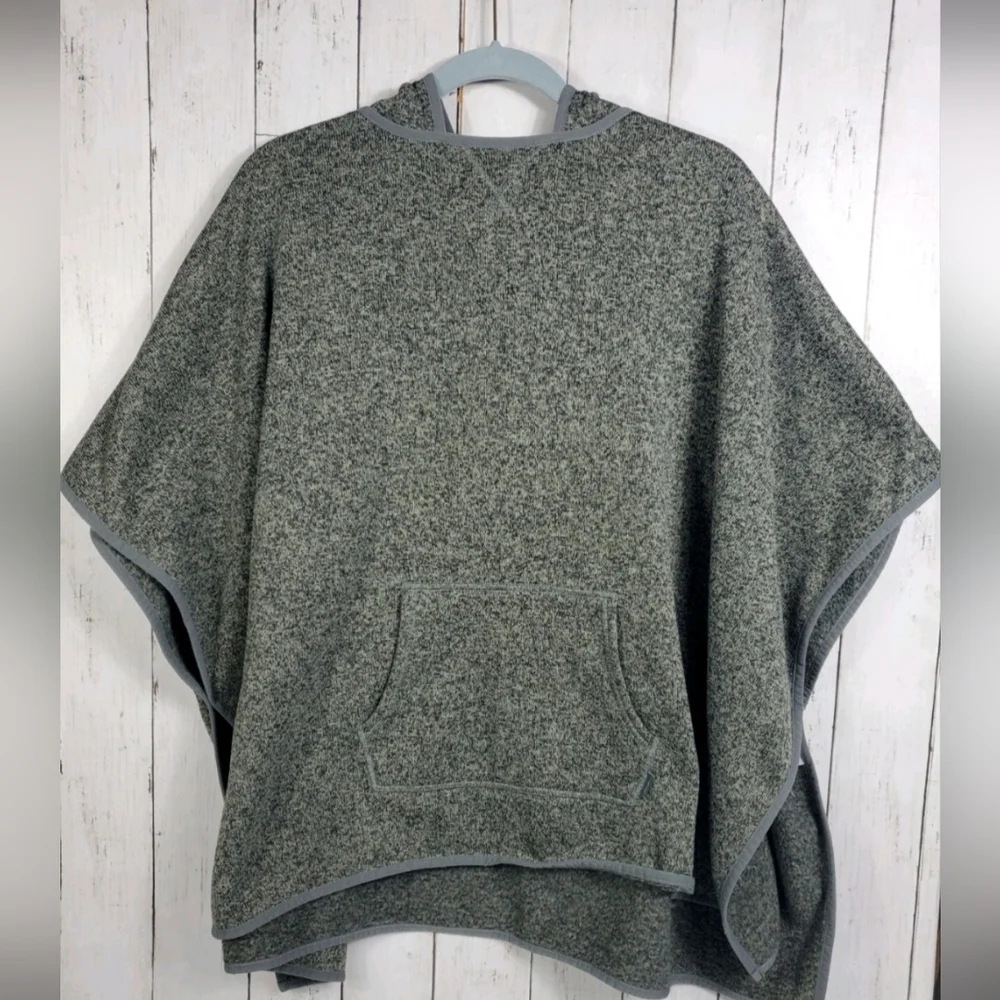 EDDIE BAUER WOMEN'S RADIATOR FLEECE PONCHO M/L